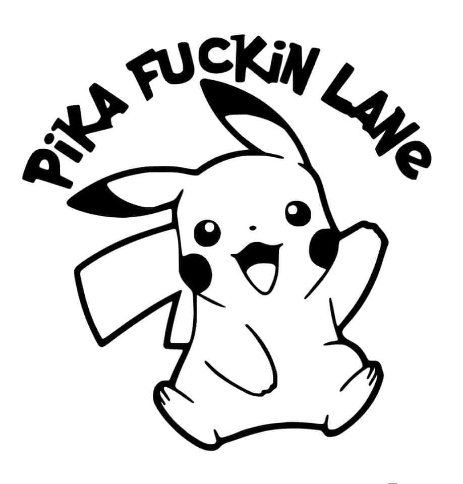 pika lane decal