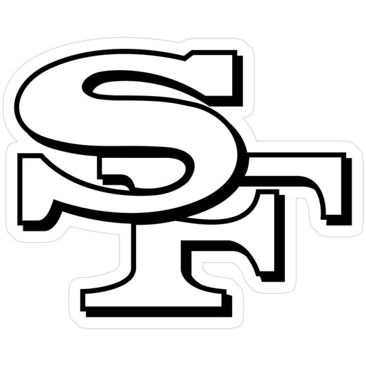 49ers decal